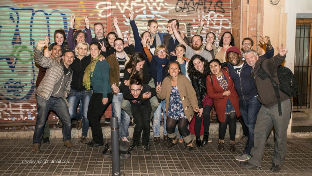 I mars deltog Malin Widehammar från vårt nätverk i en workshop med NEON - New Economy Organisers Network i Barcelona. Mycket givande och lärorikt, och vi ser framemot mot fortsatt utbyte med rörelserna i Barcelona, såväl som det större NEON-nätverket. Foto: NEON